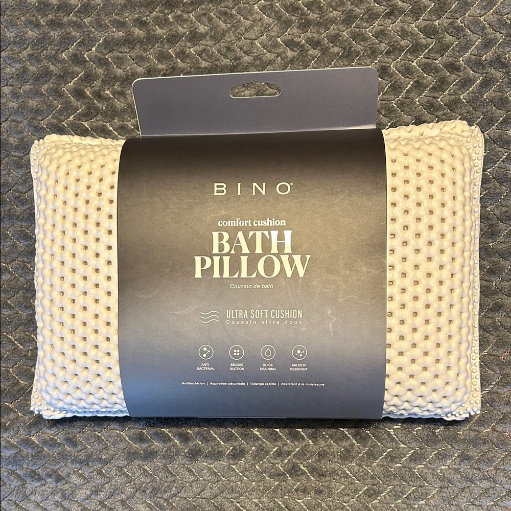 BINO Ultra-Soft Cream Bath Pillow
